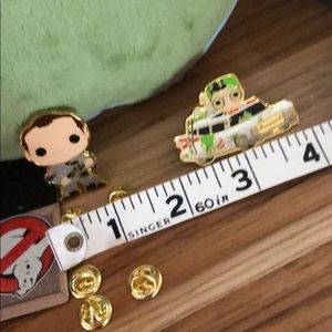 GhostBusters stick pins pair